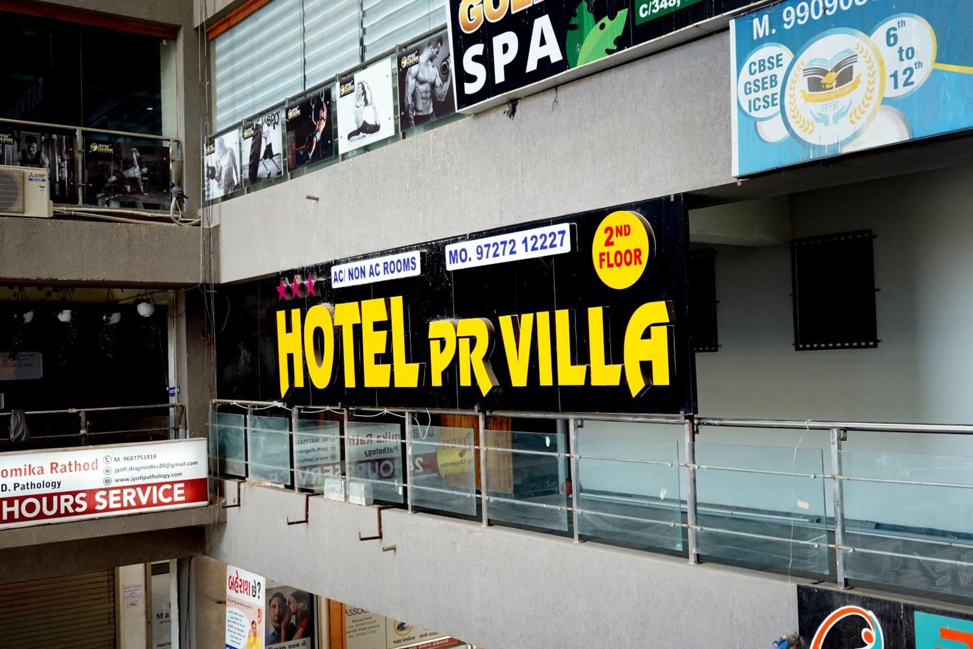 Hotel Pr Villa 간디나가르 외부 사진